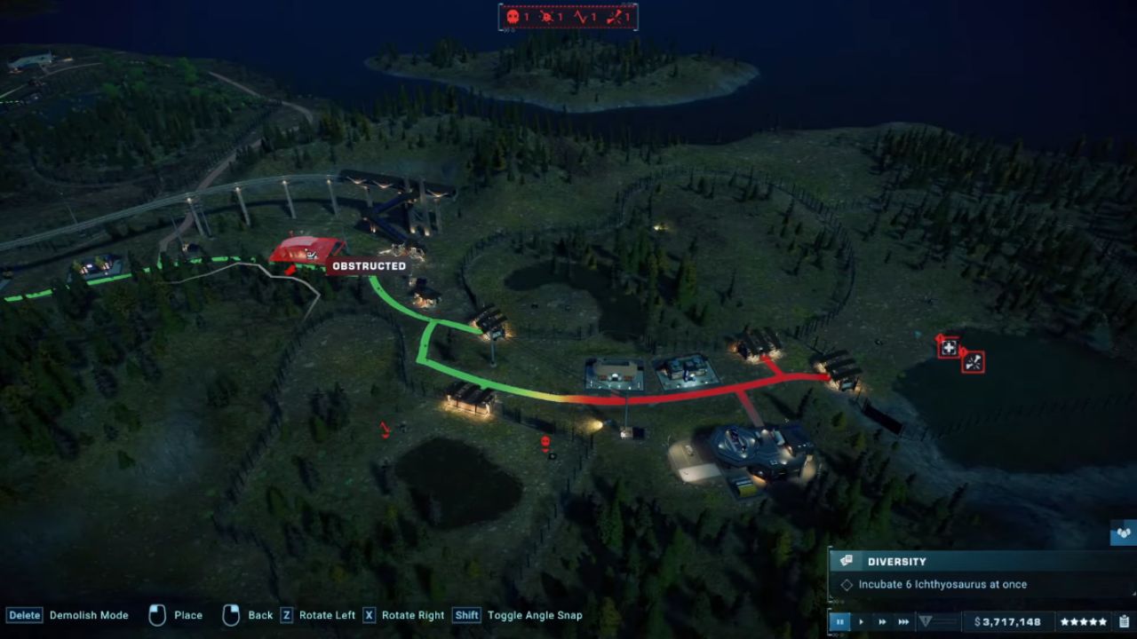 Jurassic World Evolution 2, PC, Gameplay, How to Increase Guest Comfort, Screenshot, NoobFeed