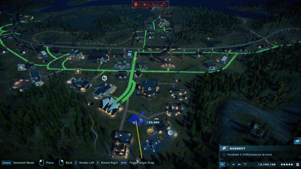Jurassic World Evolution 2, PC, Gameplay, How to Increase Guest Comfort, Screenshot, NoobFeed
