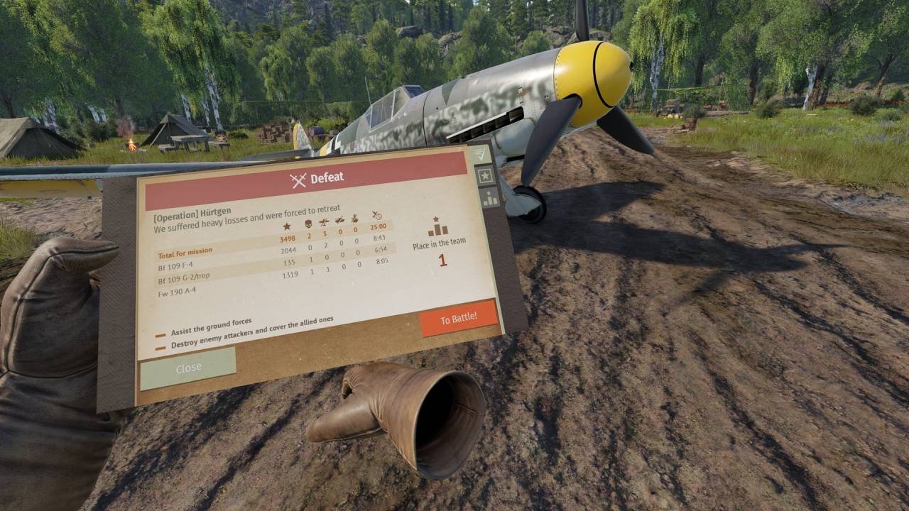 Aces of Thunder, Steam, VR, Review, Gameplay, Screenshot, Flight Simulator