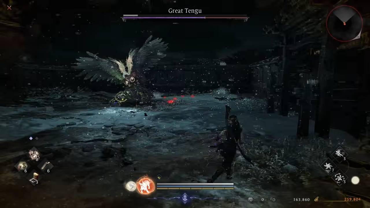 Nioh 3, Guide, How to Beat Great Tengu Boss