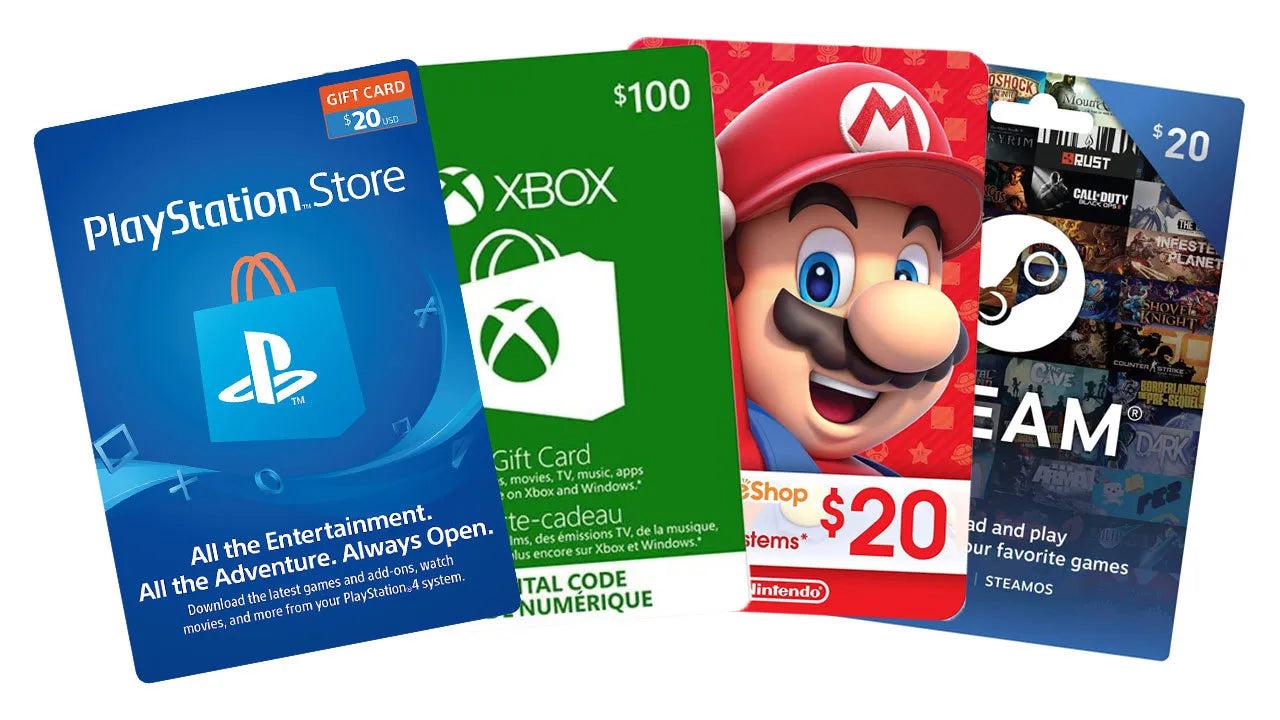 Gaming Gift Cards, Subscriptions, Wallets, Video Games Changed
