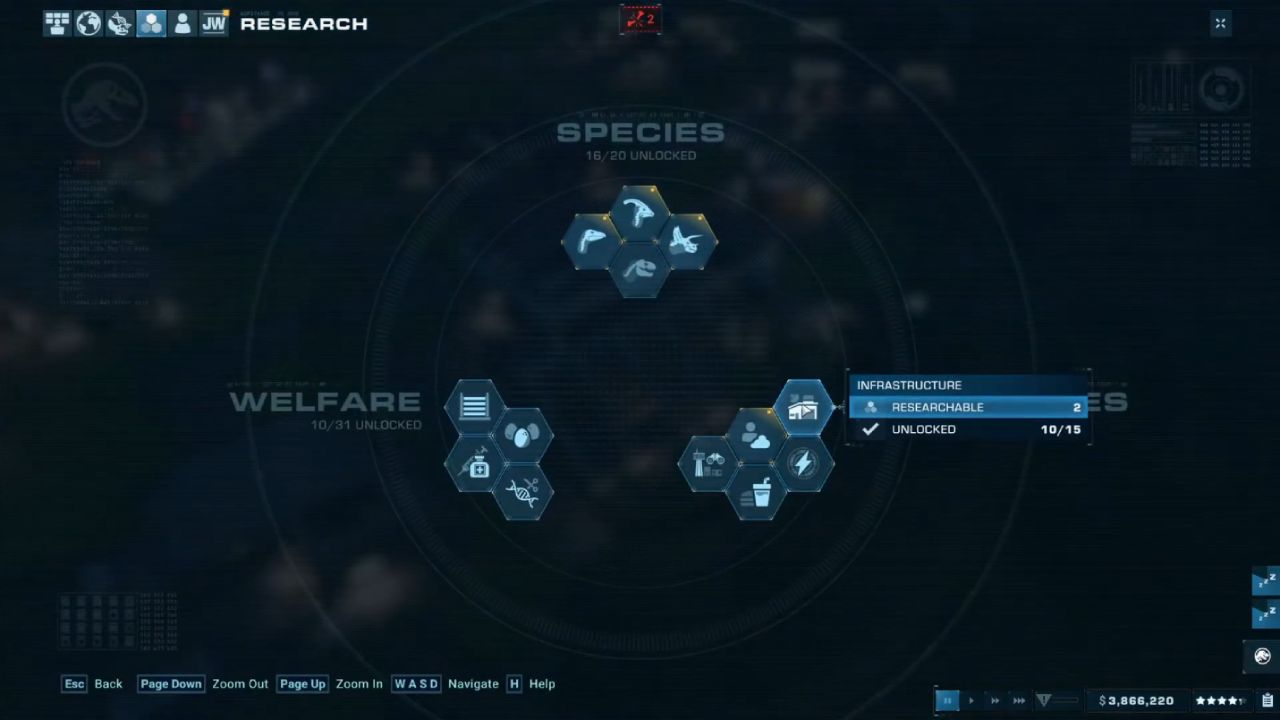 Jurassic World Evolution 2, PC, Gameplay, How to Get More Scientists, Screenshot, NoobFeed