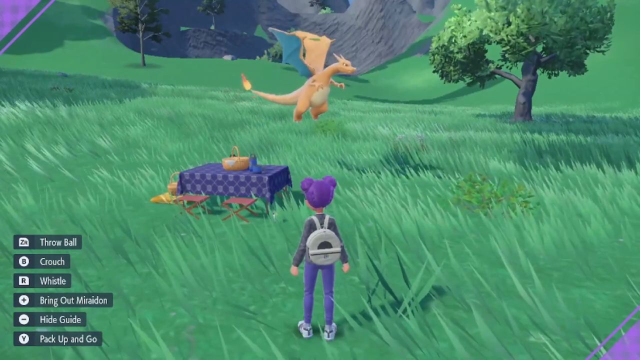 Pokemon Scarlet and Violet, PC, Gameplay, How to Get A Shiny Charizard, Screenshot, NoobFeed