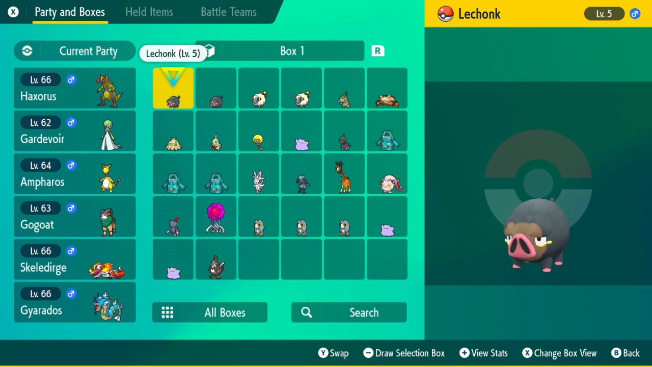 Pokemon Scarlet and Violet, PC, Gameplay, How to Max IVs With Bottle Caps, Screenshot, NoobFeed
