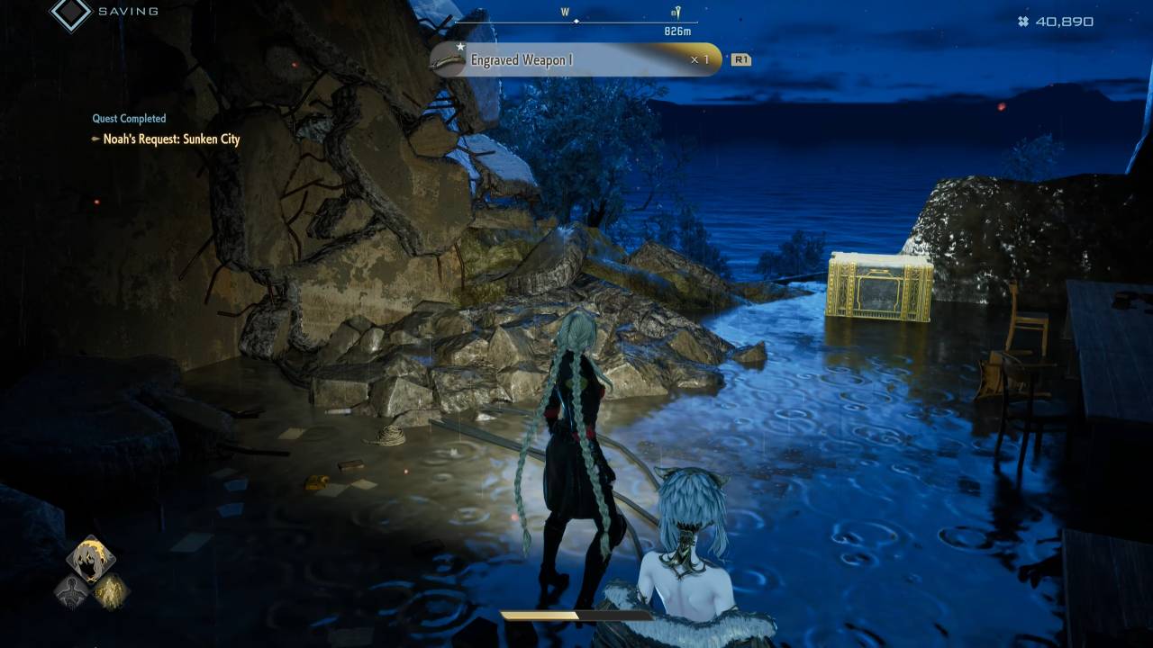 CODE VEIN II, Guide, How to Find Engraved Weapon in Sunken City