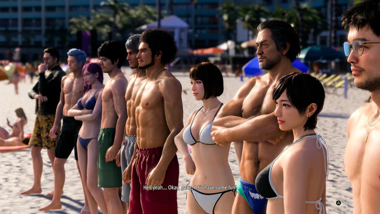 Like a Dragon: Infinite Wealth, Beach Mini Game