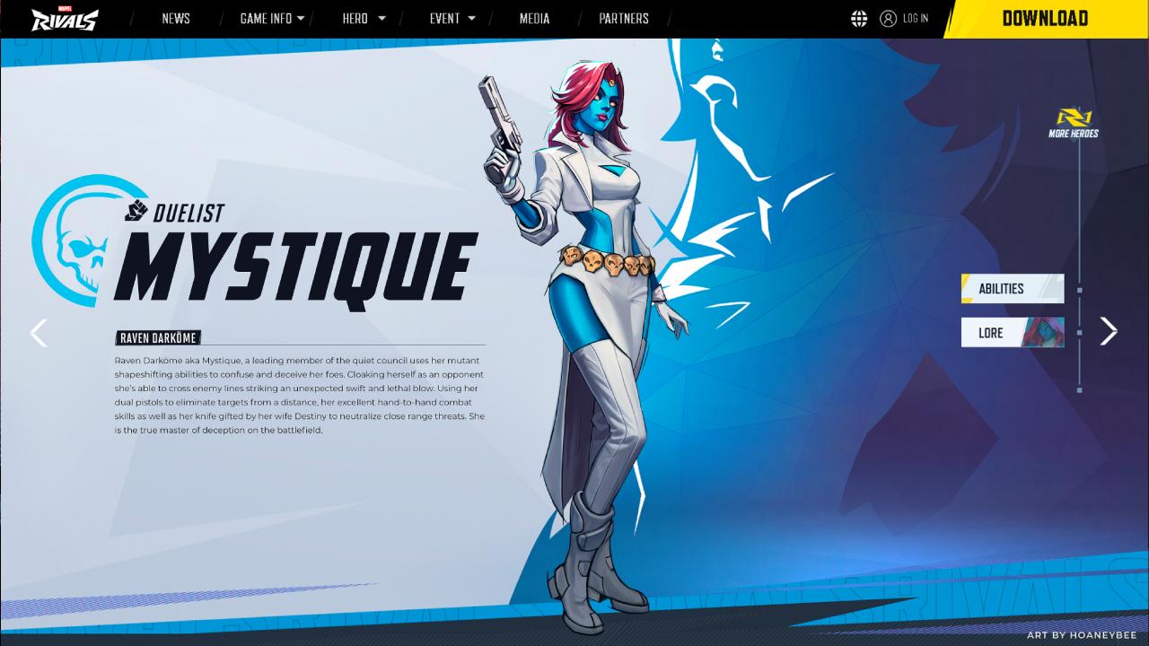 Marvel Rivals, Nightcrawler, Mystique, Nebula, Roster, Reveal