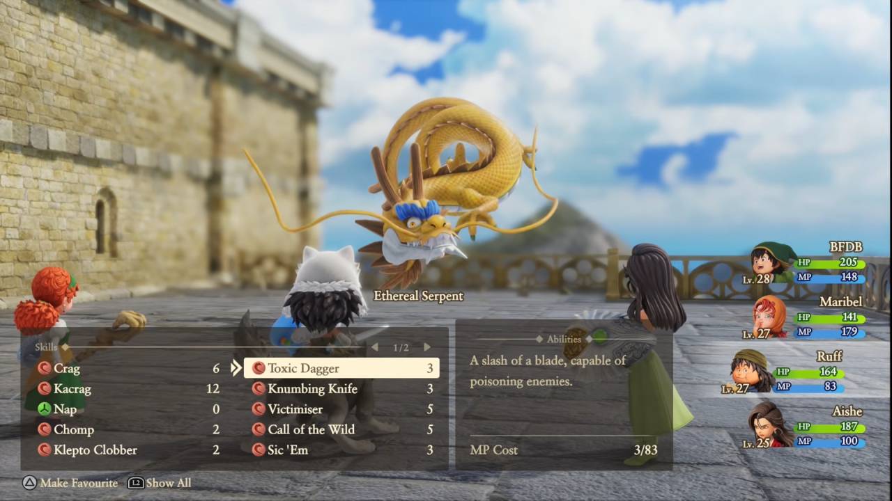 DRAGON QUEST VII Reimagined, Guide, How to Beat All Bosses in Hardlypool
