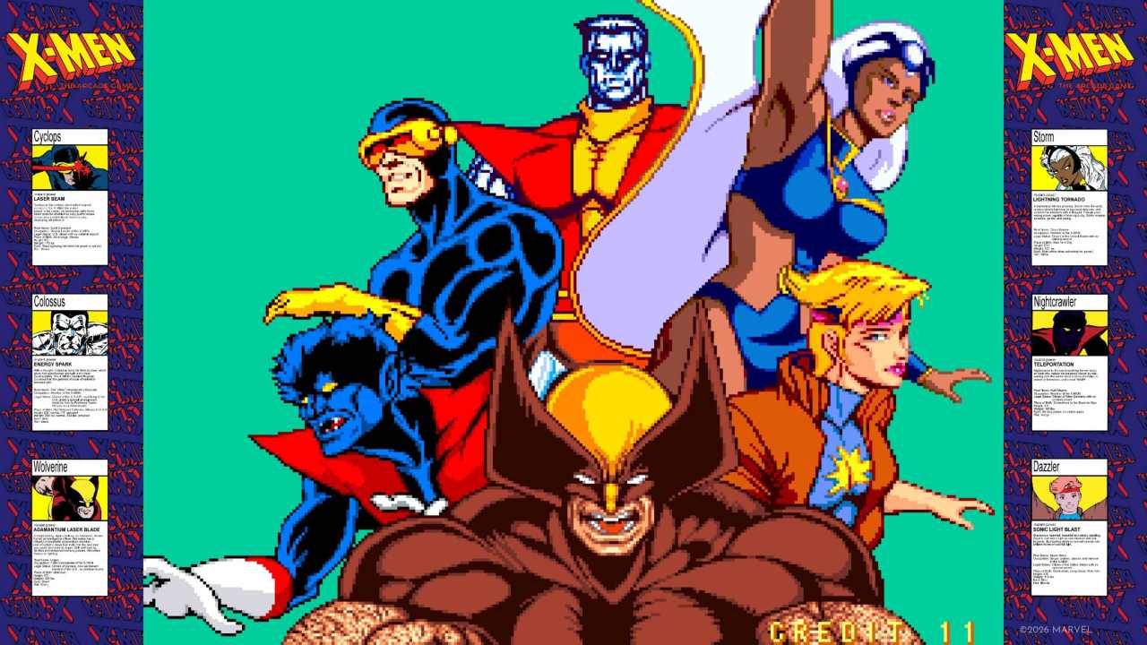 Marvel MaXimum Collection, X-Men, Classic Collection, Superhero, Beat-Em-Up, Konami, News, NoobFeed