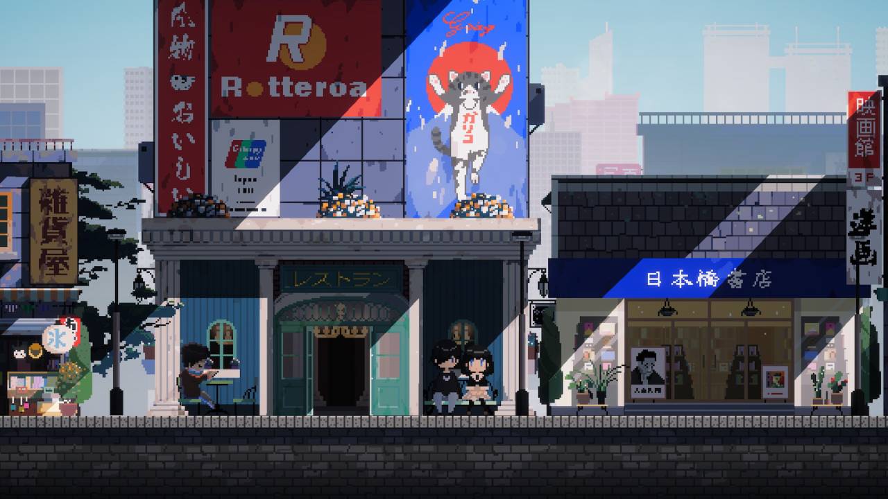 Maid Cafe on Electric Street, Review, Switch, Gameplay, Screenshot
