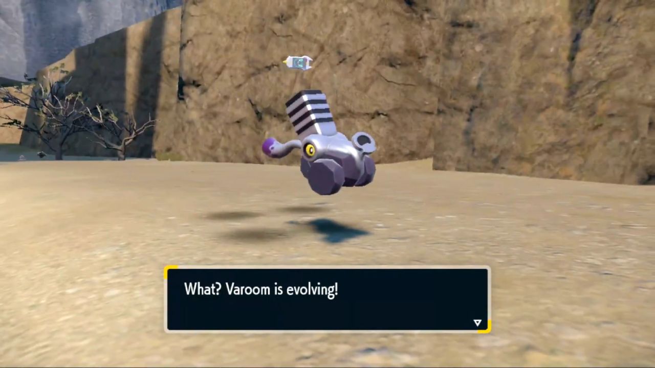 Pokemon Scarlet and Violet, PC, Gameplay, How to Find Varoom and Evolve into Revavroom, Screenshot, NoobFeed