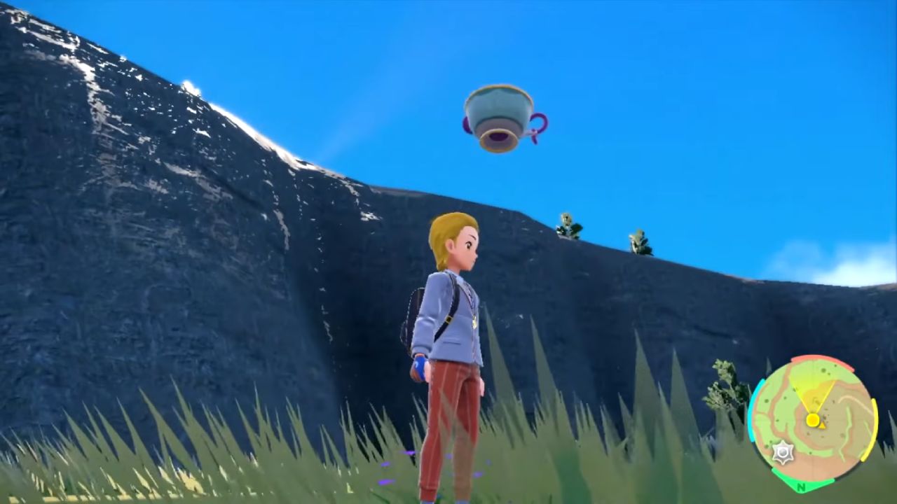 Pokemon Scarlet and Violet, PC, Gameplay, How to Evolve Sinistea into Authentic and Phony Polteageist, Screenshot, NoobFeed