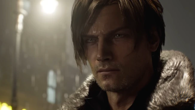 Resident Evil Requiem Leon Staring
