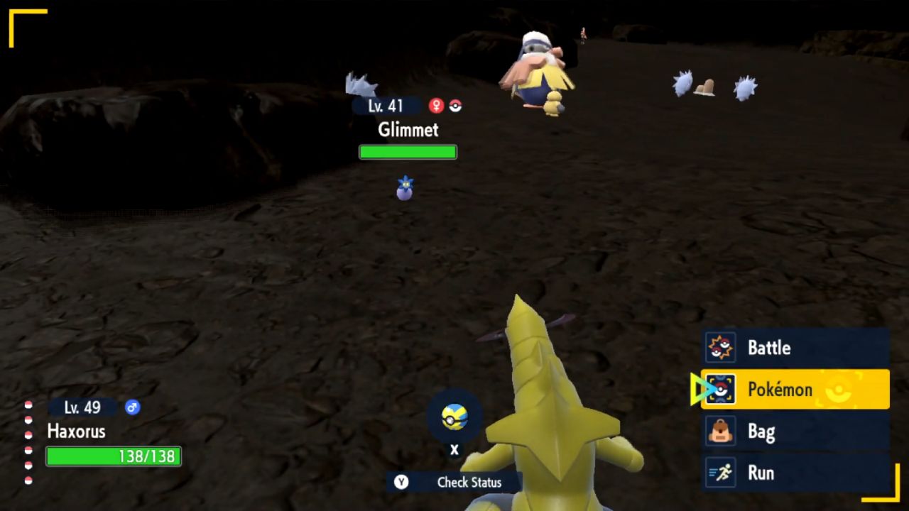 Pokemon Scarlet and Violet, PC, Gameplay, How to Find Glimmet and Evolve into Glimmora, Screenshot, NoobFeed