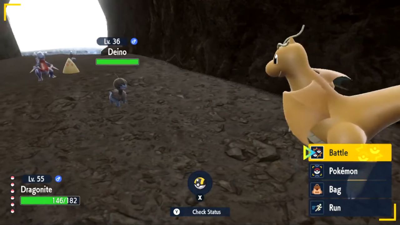 Pokemon Scarlet and Violet, PC, Gameplay, How to Get Deino and Evolve into Hydreigon, Screenshot, NoobFeed