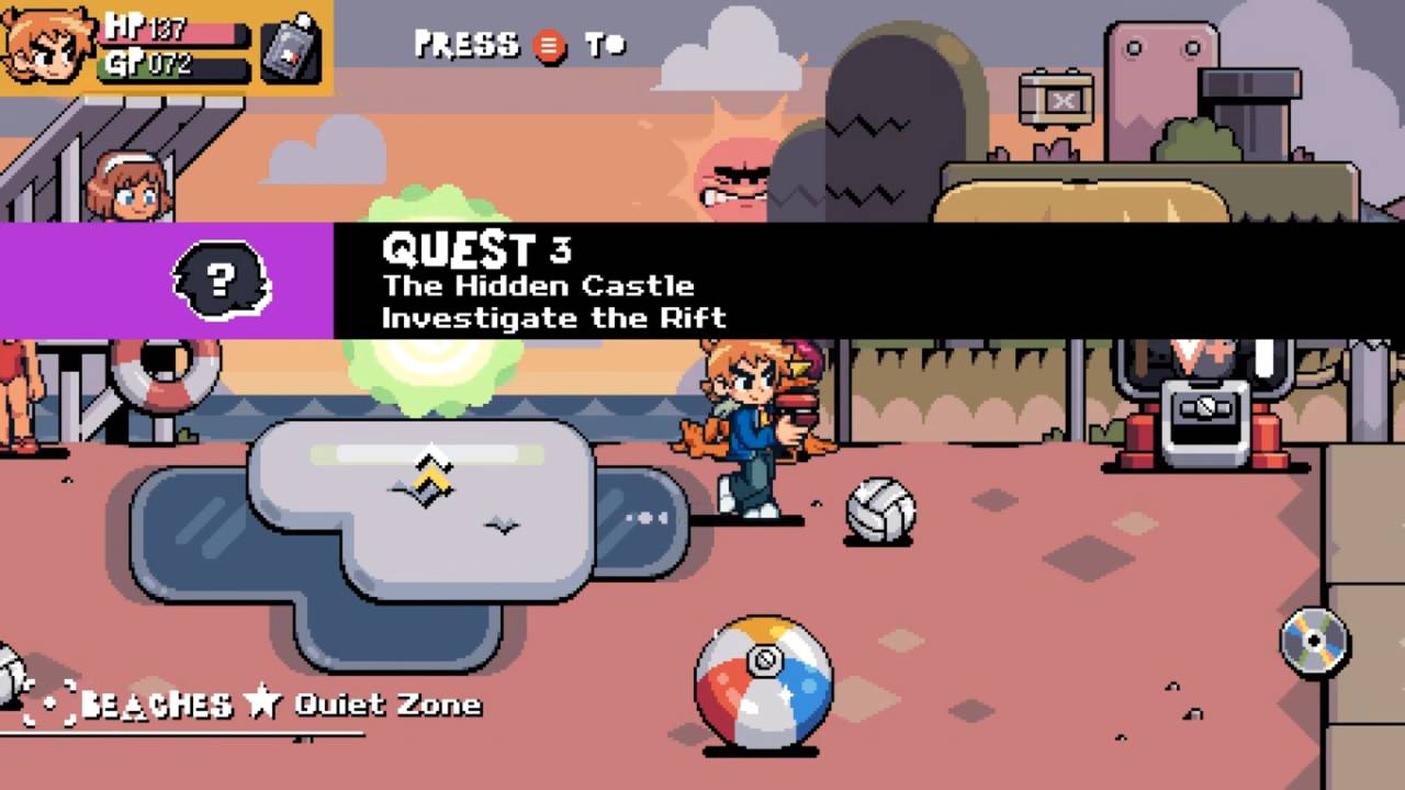 Scott Pilgrim EX, PC, Gameplay, Best Badges and Upgrade Route, Screenshot, NoobFeed