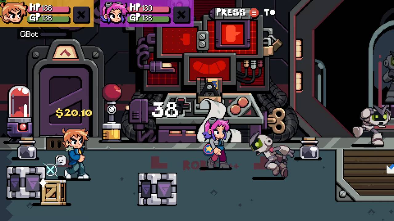 Scott Pilgrim EX, PC, Gameplay, How to Play Co-Op and Multiplayer, Screenshot, NoobFeed