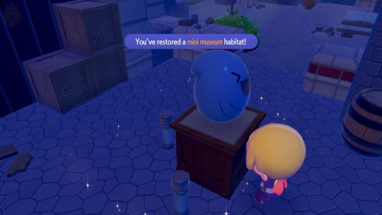 Pokemon Pokopia, PC, Gameplay, How to Make Gimmighoul’s Mini Museum Habitat-4, Screenshot, NoobFeed