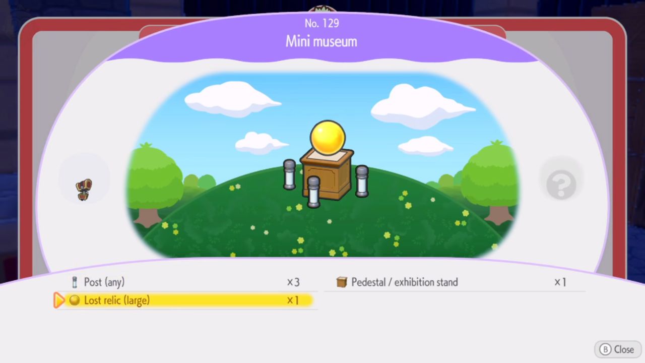 Pokemon Pokopia, PC, Gameplay, How to Make Gimmighoul’s Mini Museum Habitat-1, Screenshot, NoobFeed