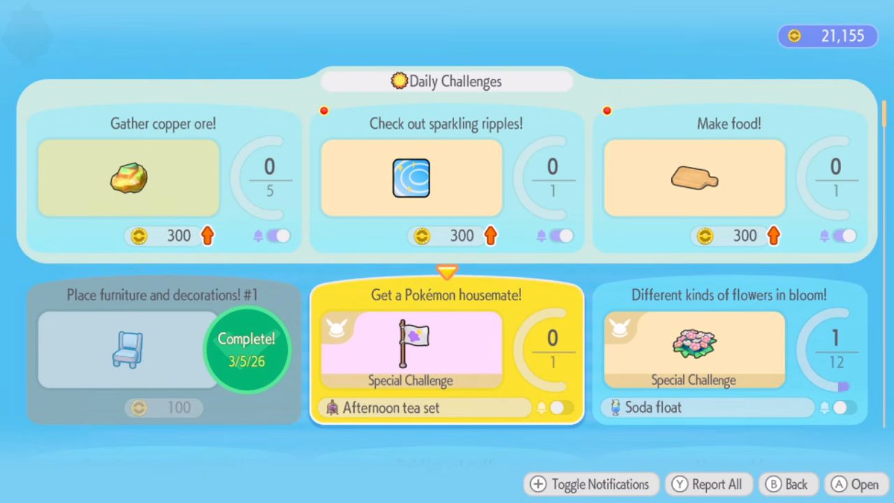 Pokemon Pokopia, PC, Gameplay, How to Get Eevee and All Eeveelutions-2, Screenshot, NoobFeed