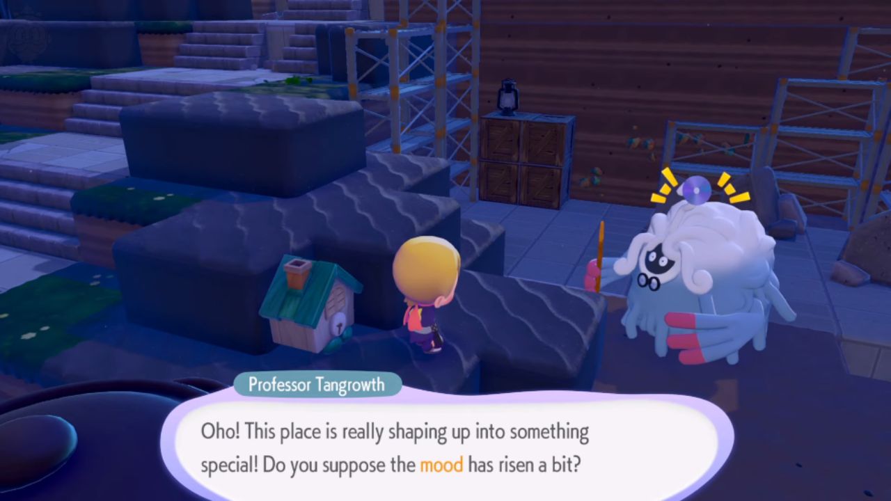 Pokemon Pokopia, PC, Gameplay, How to Improve Mood for DJ Rotom-2, Screenshot, NoobFeed