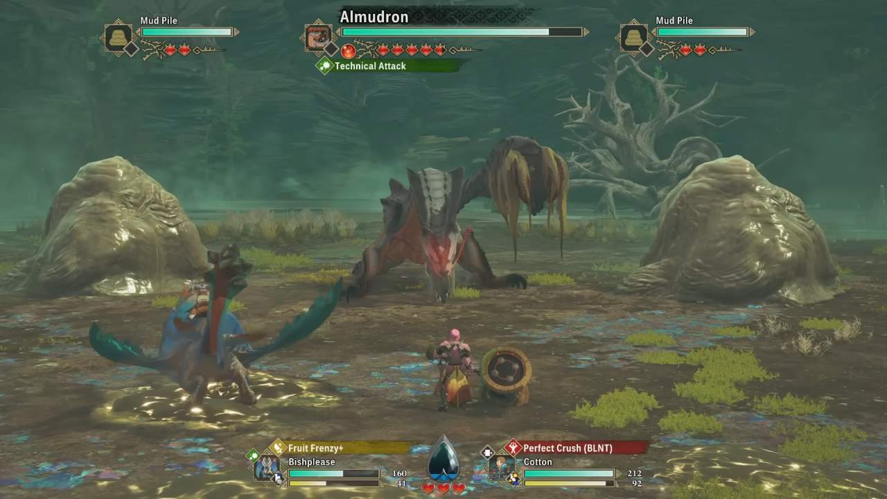Monster Hunter Stories 3: Twisted Reflection, Guide, How to Use the Hammer