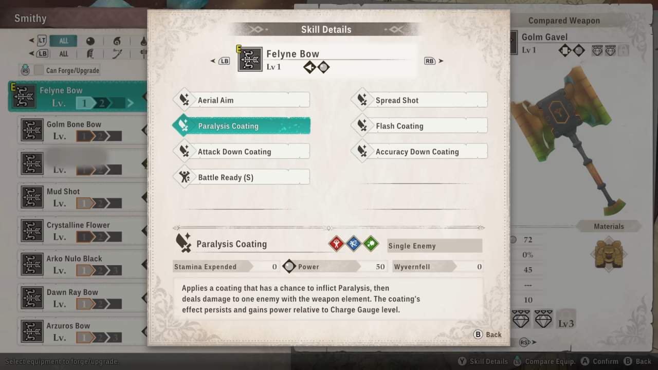 Monster Hunter Stories 3: Twisted Reflection, Guide, How to Use the Bow