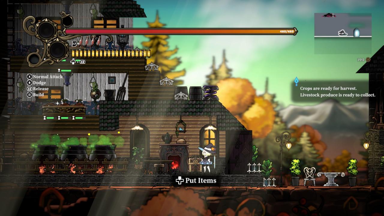 Never Grave: The Witch and The Curse, Frontside 180, Pocketpair, Gameplay, PC, Metroidvania, Roguelike, Review, NoobFeed