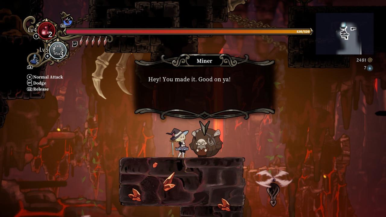 Never Grave: The Witch and The Curse, Frontside 180, Pocketpair, Gameplay, PC, Metroidvania, Roguelike, Review, NoobFeed