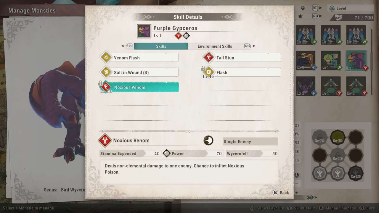 Monster Hunter Stories 3: Twisted Reflection, Guide, How to Get Purple Gypceros Monstie