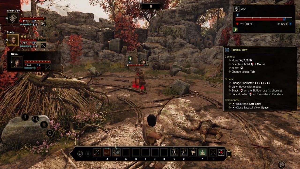GreedFall: The Dying World, PC, Gameplay, Tactical Pause Combat Tips, Screenshot, NoobFeed