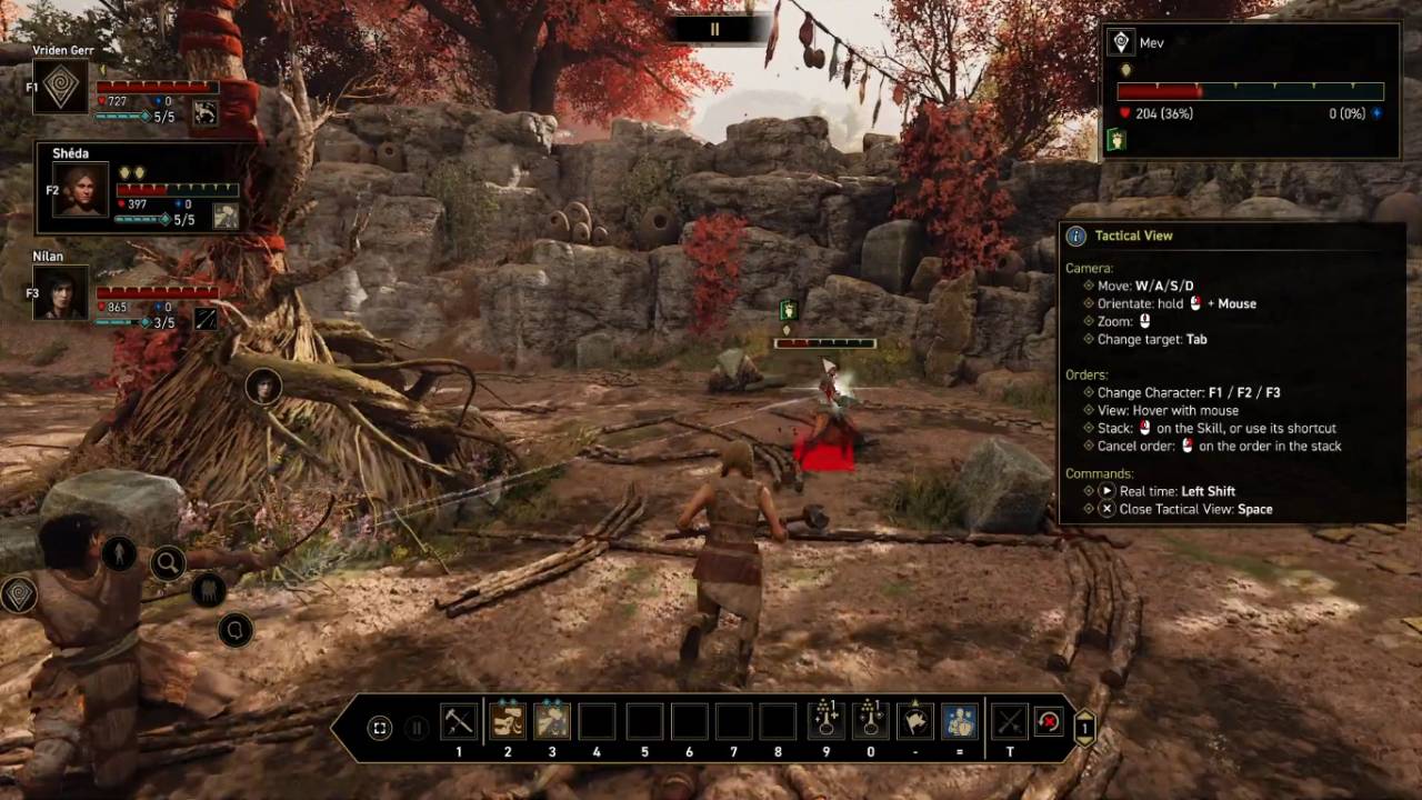 GreedFall: The Dying World, PC, Gameplay, Tactical Pause Combat Tips, Screenshot, NoobFeed