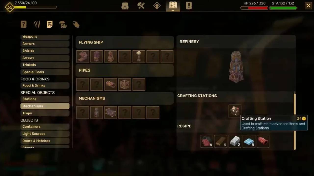 Everwind Guide, How to, Find and Use, the Refinery