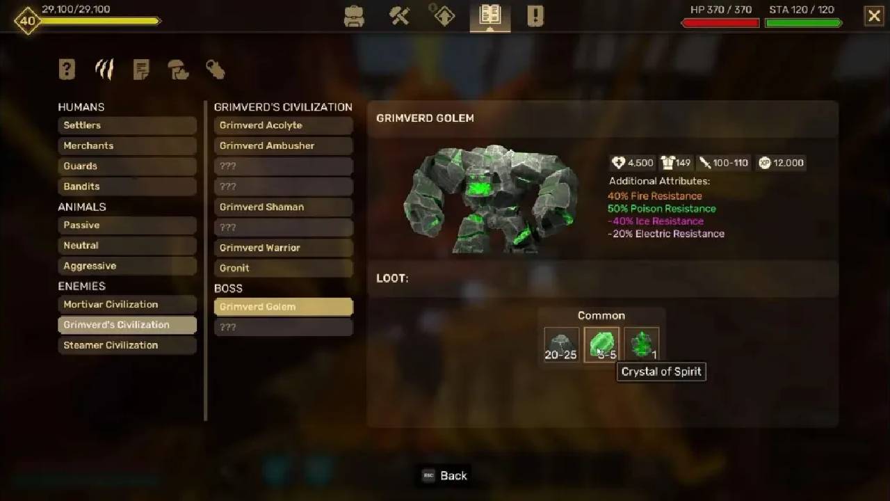 Everwind Guide, How to, Find the, Stone Golem Boss