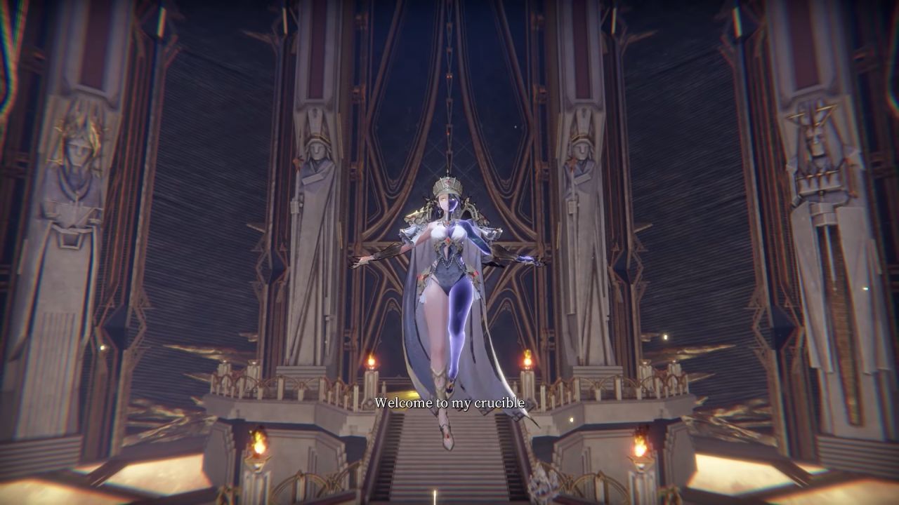 AI LIMIT, Eirene's Furnace of War, DLC, Review, Gameplay, Screenshot, Souls-like, Female Protagonist, Anime