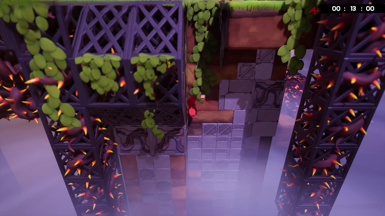 Super Meat Boy 3D, Guide, How to Unlock Glitch Boy, PC, Gameplay, Screenshot, NoobFeed