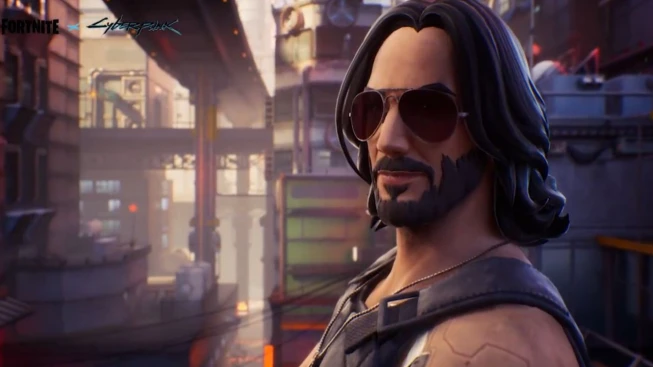 Cyberpunk 2 Guy Staring 