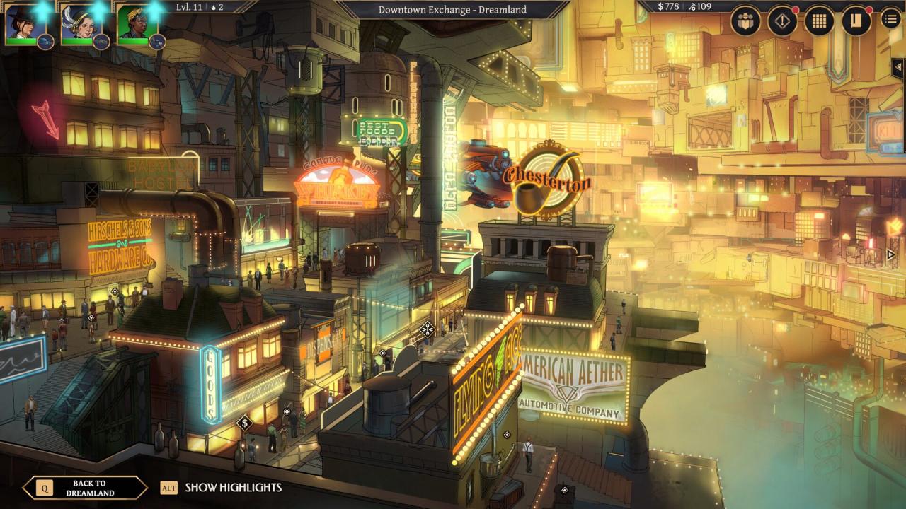 Aether & Iron, Review, Gameplay, Screenshot, Tactical RPG, Story Rich, Choices Matte, Noir