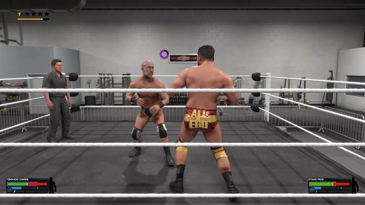 WWE 2K26, Guide, How to Use Purple Stamina Bar, PC, Gameplay, Screenshot, NoobFeed