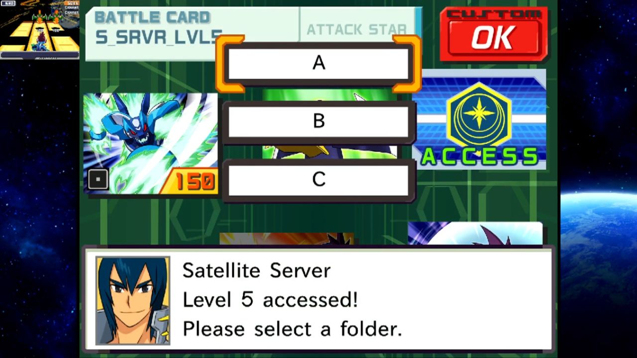 Mega Man Star Force Legacy Collection, PC, Gameplay, Choose between Zerker x Ninja and Zerker x Saurian, Screenshot, NoobFeed
