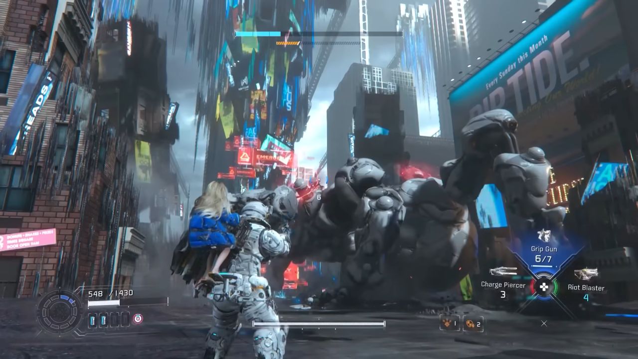 Pragmata, Review, PS5, Gameplay, Screenshot, Cute Girl, Space RPG, Third Person Shooter