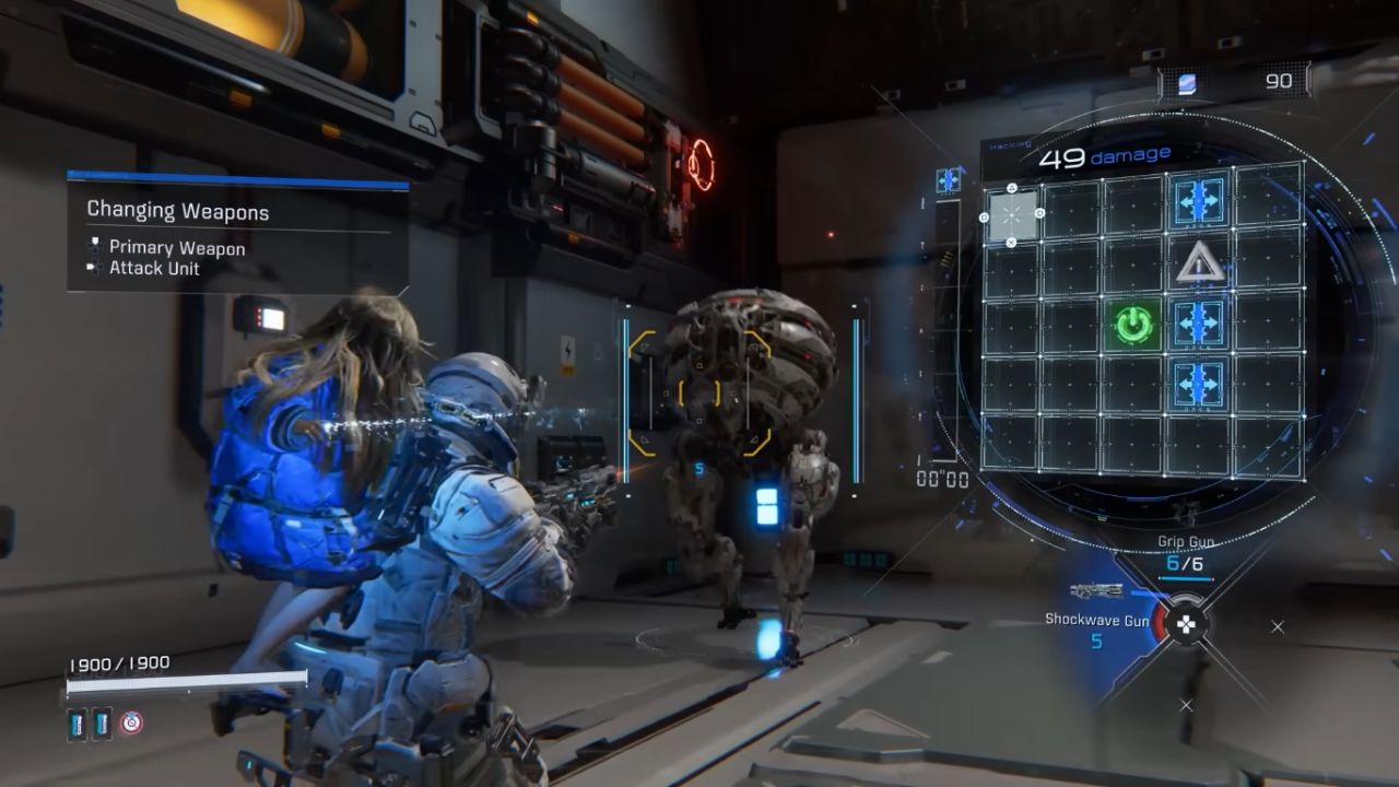 PRAGMATA, PC, Gameplay, How to Hack Efficiently, Screenshot, NoobFeed