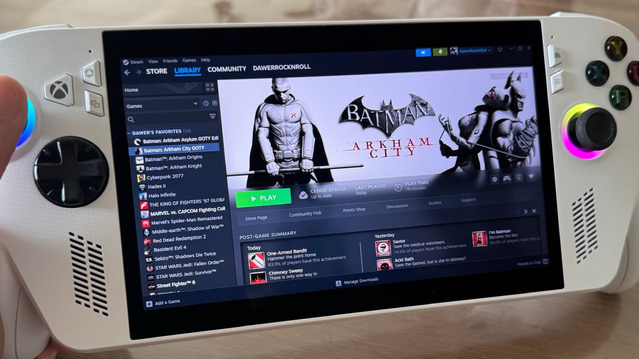 ROG, Xbox Ally X, Automatic Super Resolution Tested, With NPU Upscaling Performance Gains, NoobFeed