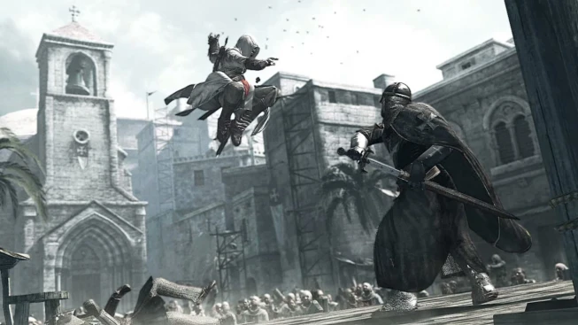 Assassin’s Creed Black Flag Protagonist fighting