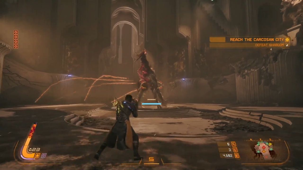 Saros, Guide, How to Beat Rhabdom in Shattered Descent