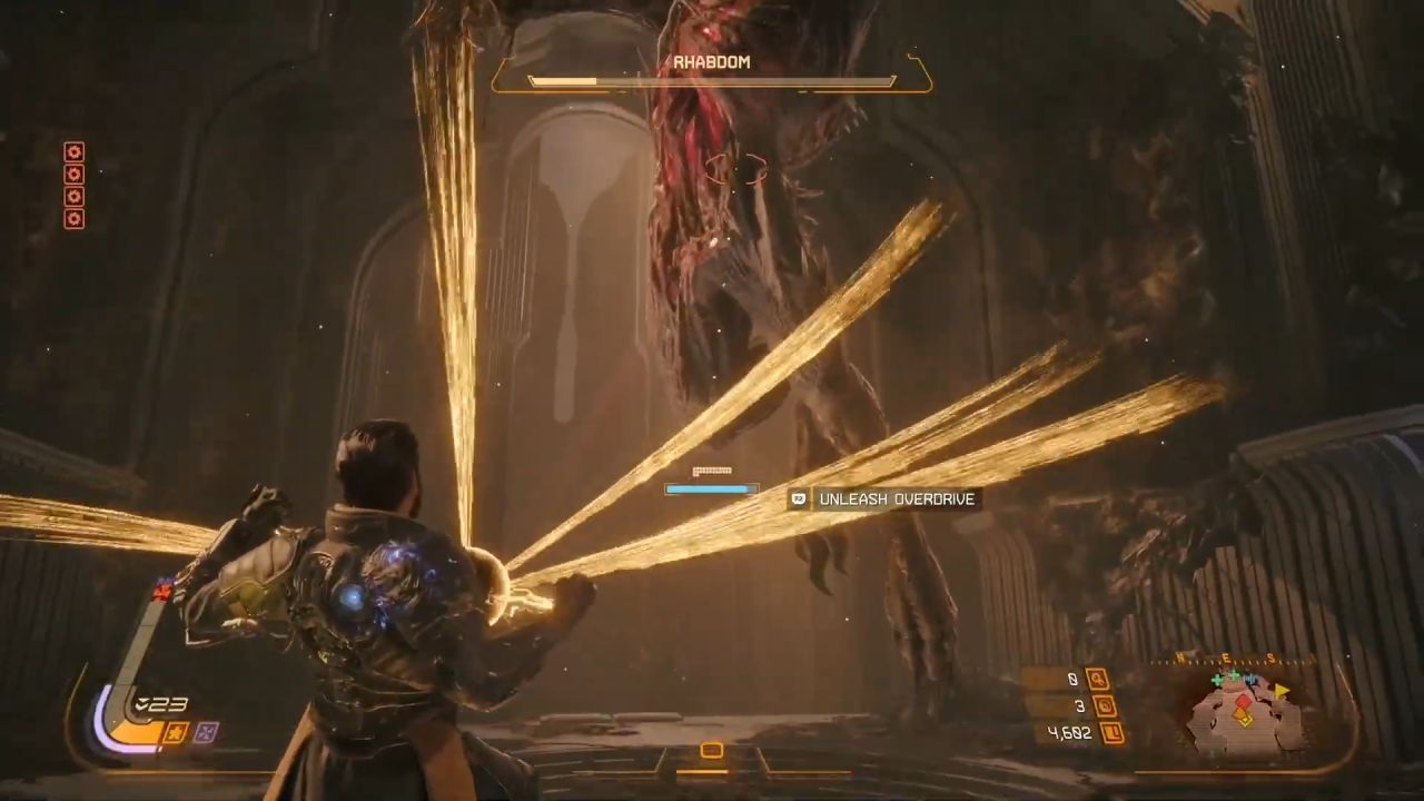 Saros, Guide, How to Beat Rhabdom in Shattered Descent