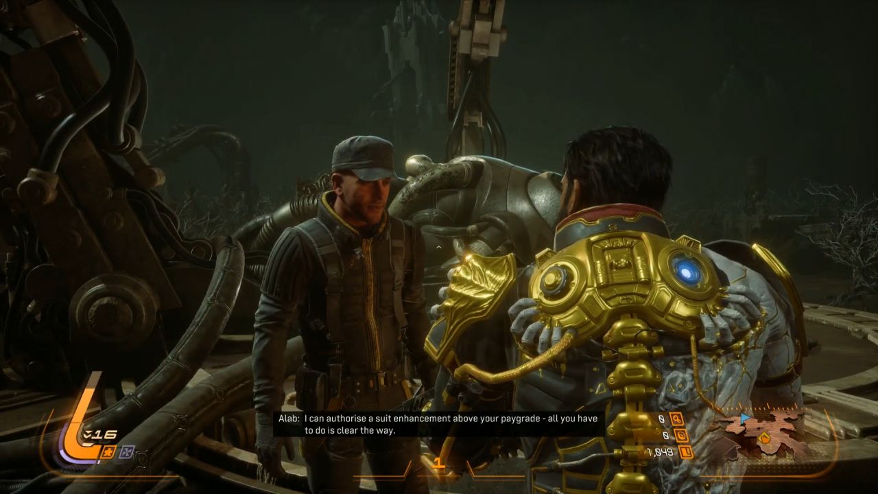 Saros, Guide, How to Turn on The Carcosan Device in Blighted Marsh