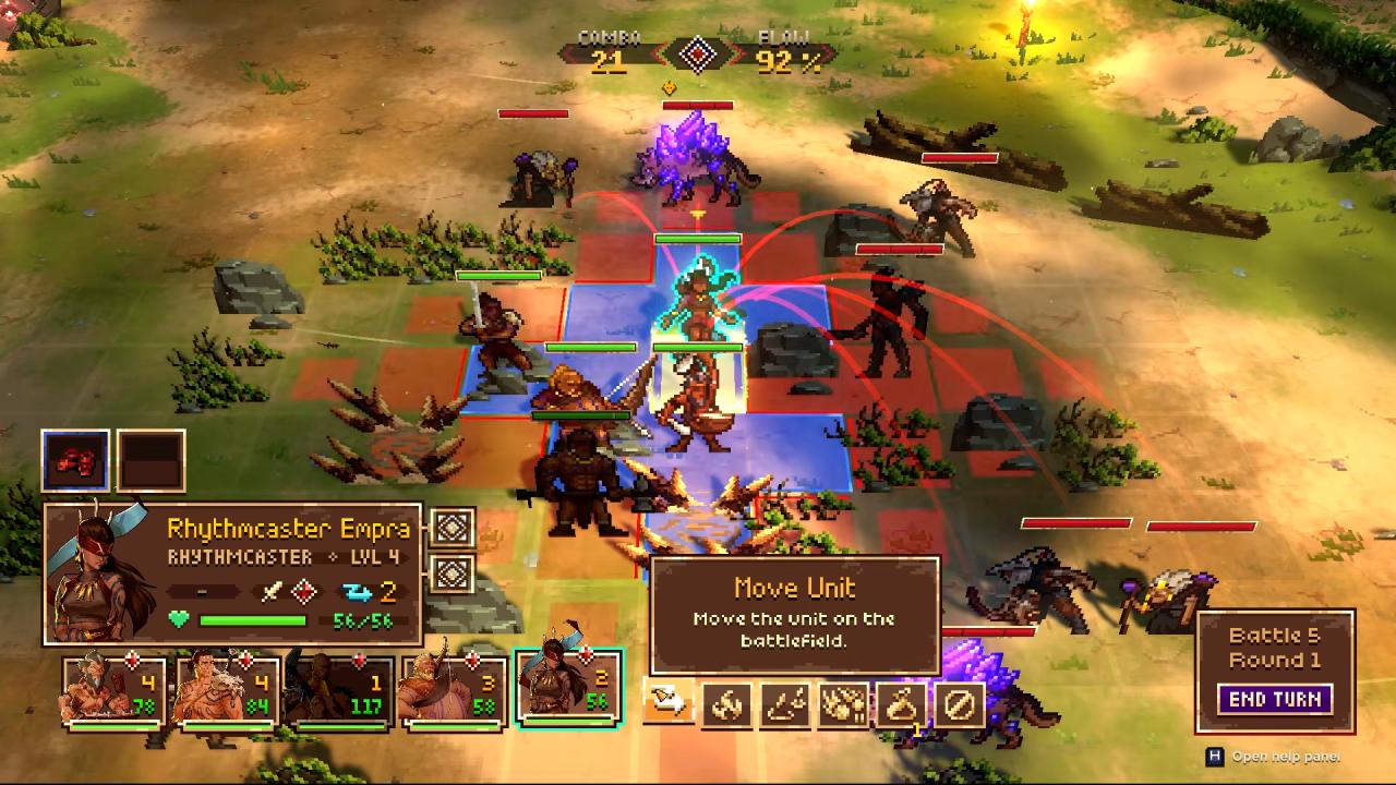 Wardrum, Review, PC, Gameplay, Strategy, Turn-Based, Tactics, Combat, Rhythm