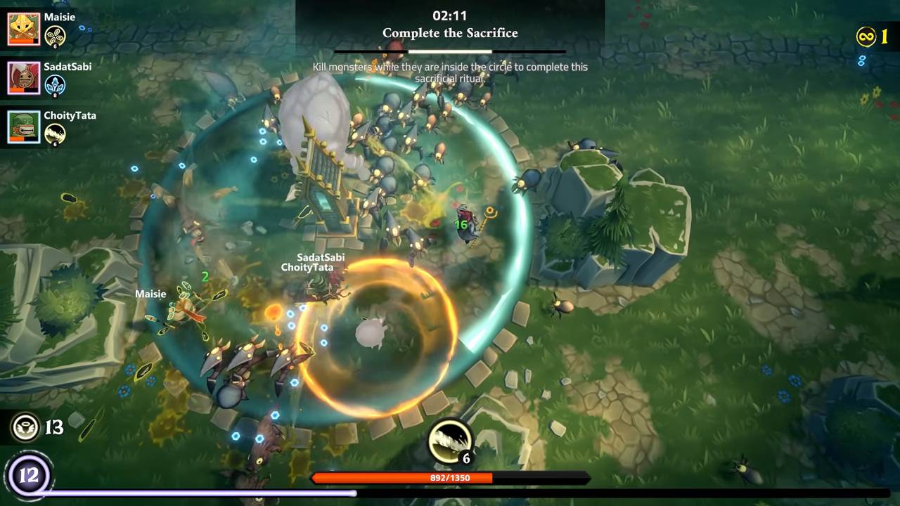 The Spell Brigade, Review, PC, Gameplay, Action Roguelike, Online Co-Op, Bullet Hell, 3D
