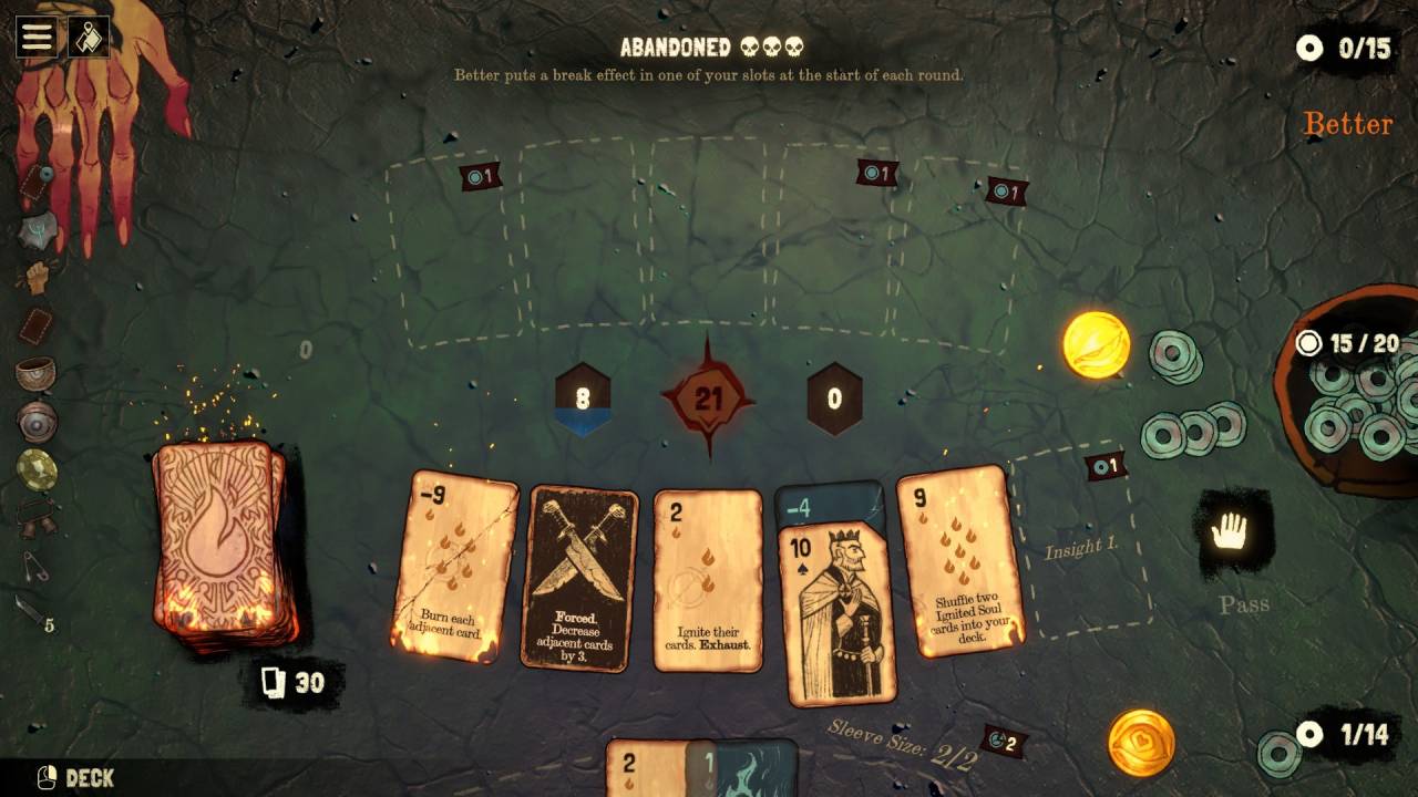 Black Jacket, Review, PC, Gameplay, Poker, Roguelike, Card Game, Deckbuilding